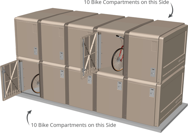 Reduce Your Parking Lot Footprint With Bike Lockers preview 2